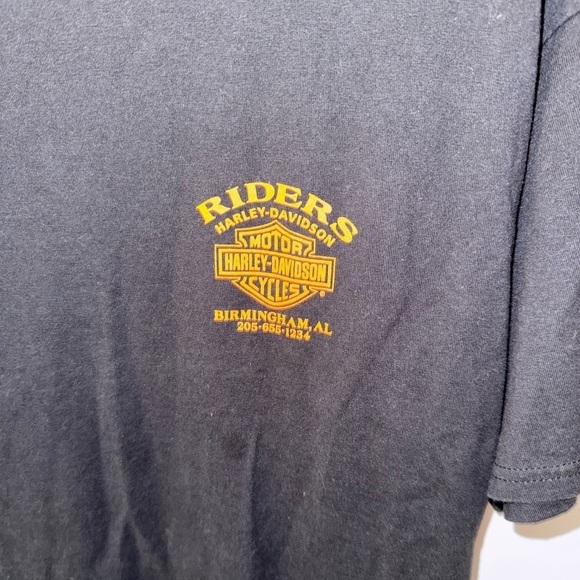 Harley Davidson Riders from Birmingham, Alabama T-Shirt Size Large - Picture 3 of 6